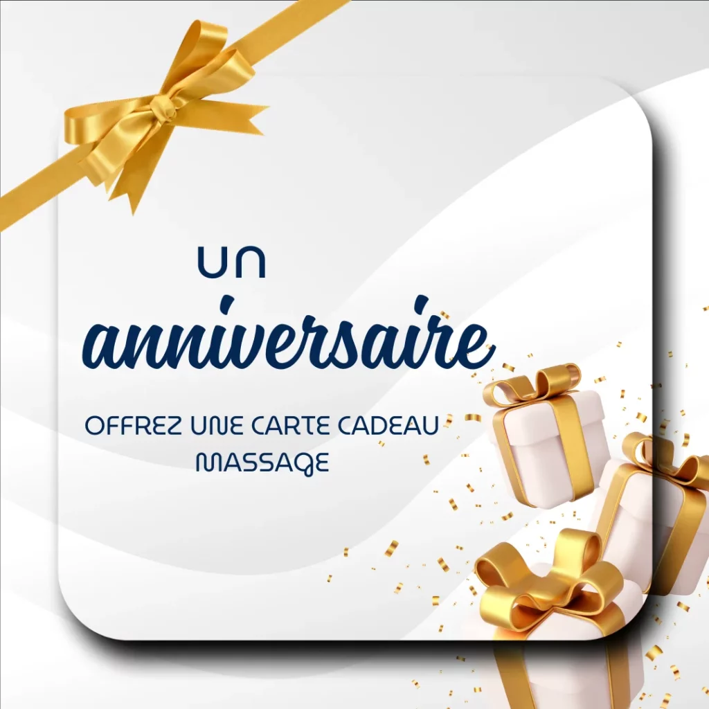 offrir une carte cadeau massage anniversaire