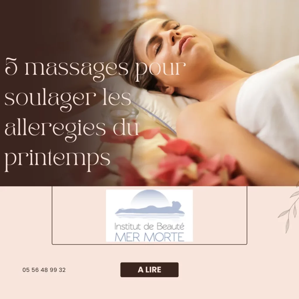 5 massages pour soulager les allergies au printemps