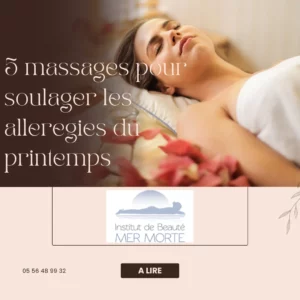 5 massages pour soulager les allergies au printemps