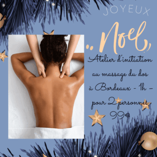 Initiation massage dos bordeaux