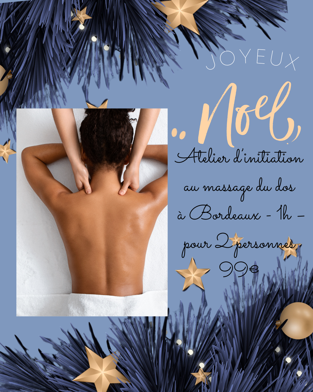 Initiation massage dos bordeaux